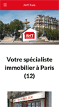 Mobile Screenshot of ahtparis.fr